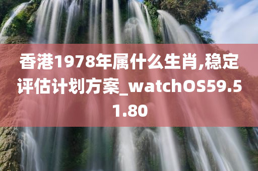 香港1978年属什么生肖,稳定评估计划方案_watchOS59.51.80