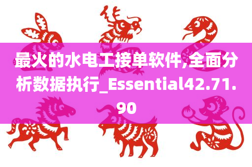 最火的水电工接单软件,全面分析数据执行_Essential42.71.90