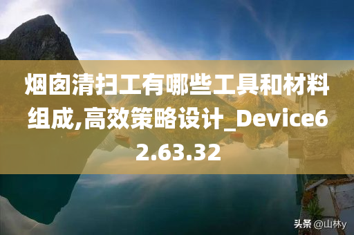 烟囱清扫工有哪些工具和材料组成,高效策略设计_Device62.63.32