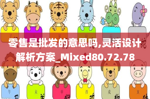 零售是批发的意思吗,灵活设计解析方案_Mixed80.72.78