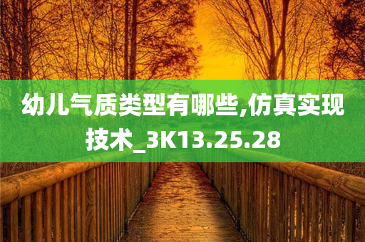 幼儿气质类型有哪些,仿真实现技术_3K13.25.28