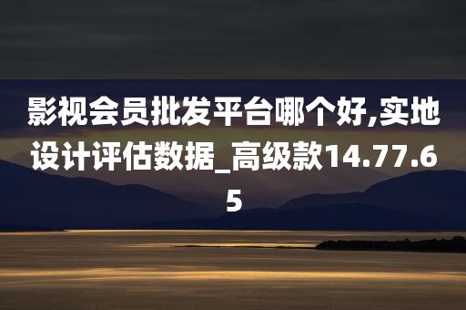 影视会员批发平台哪个好,实地设计评估数据_高级款14.77.65