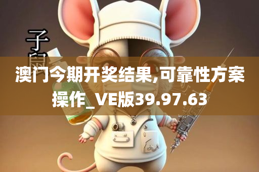 澳门今期开奖结果,可靠性方案操作_VE版39.97.63