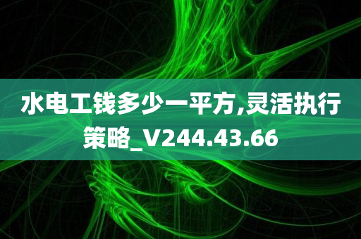 水电工钱多少一平方,灵活执行策略_V244.43.66