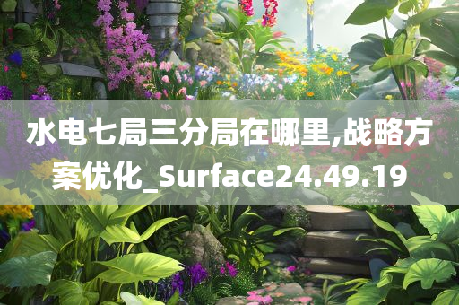 水电七局三分局在哪里,战略方案优化_Surface24.49.19