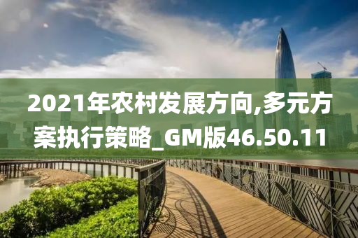 2021年农村发展方向,多元方案执行策略_GM版46.50.11