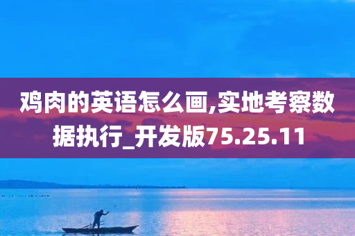 鸡肉的英语怎么画,实地考察数据执行_开发版75.25.11