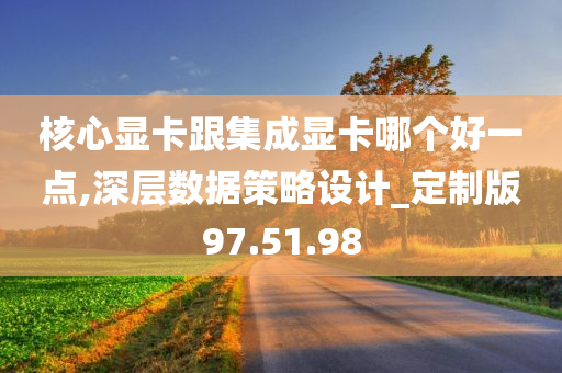 核心显卡跟集成显卡哪个好一点,深层数据策略设计_定制版97.51.98