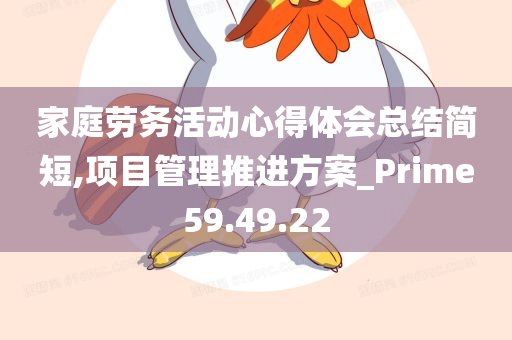 家庭劳务活动心得体会总结简短,项目管理推进方案_Prime59.49.22