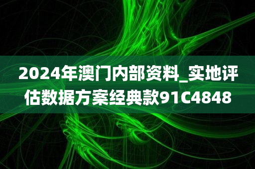 2024年澳门内部资料_实地评估数据方案经典款91C4848