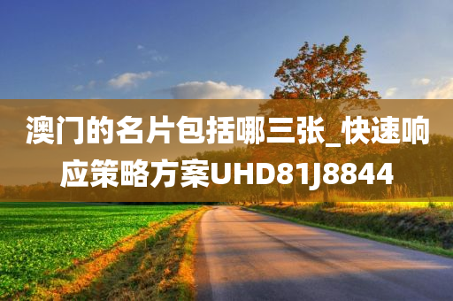 澳门的名片包括哪三张_快速响应策略方案UHD81J8844