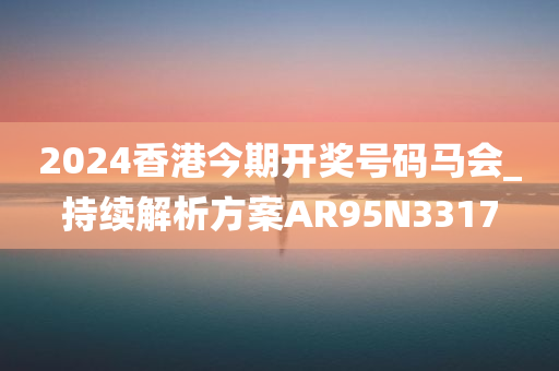 2024香港今期开奖号码马会_持续解析方案AR95N3317