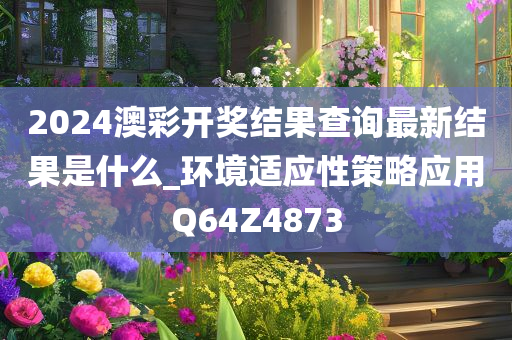 2024澳彩开奖结果查询最新结果是什么_环境适应性策略应用Q64Z4873