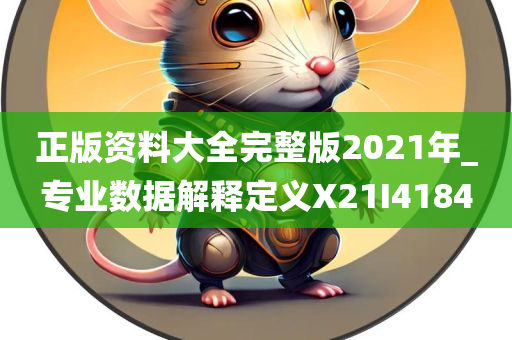 正版资料大全完整版2021年_专业数据解释定义X21I4184