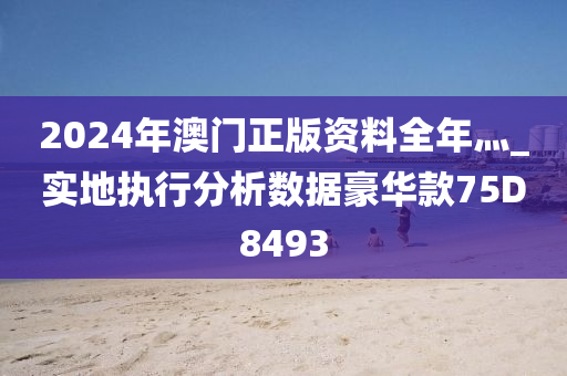 2024年澳门正版资料全年灬_实地执行分析数据豪华款75D8493