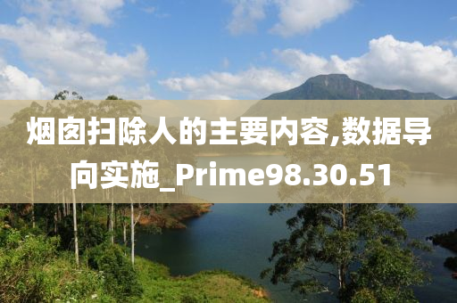 烟囱扫除人的主要内容,数据导向实施_Prime98.30.51