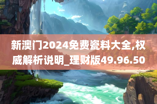 新澳门2024免费瓷料大全,权威解析说明_理财版49.96.50