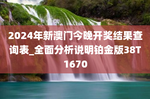 2024年新澳门今晚开奖结果查询表_全面分析说明铂金版38T1670