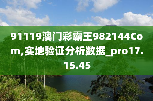 91119澳门彩霸王982144Com,实地验证分析数据_pro17.15.45