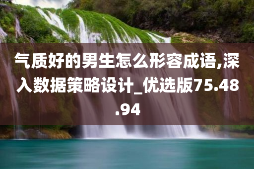 气质好的男生怎么形容成语,深入数据策略设计_优选版75.48.94