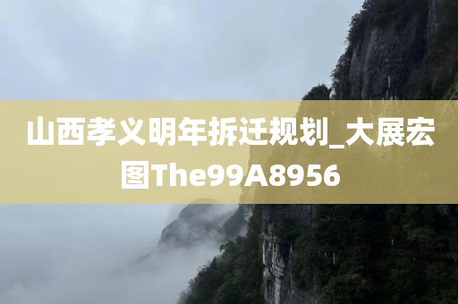 山西孝义明年拆迁规划_大展宏图The99A8956