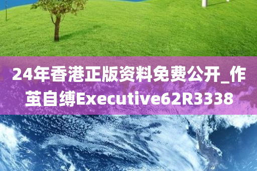 24年香港正版资料免费公开_作茧自缚Executive62R3338