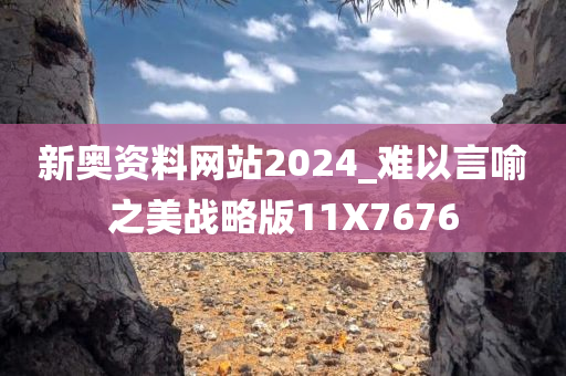 新奥资料网站2024_难以言喻之美战略版11X7676