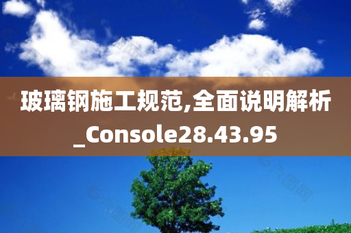 玻璃钢施工规范,全面说明解析_Console28.43.95