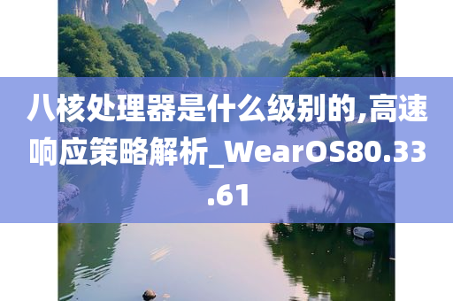 八核处理器是什么级别的,高速响应策略解析_WearOS80.33.61