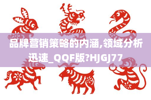 品牌营销策略的内涵,领域分析迅速_QQF版?HJGJ77