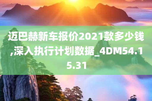 迈巴赫新车报价2021款多少钱,深入执行计划数据_4DM54.15.31