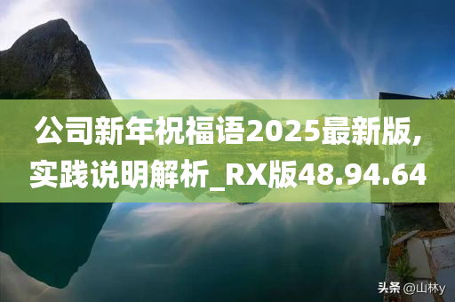 公司新年祝福语2025最新版,实践说明解析_RX版48.94.64