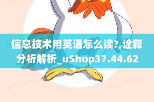 信息技术用英语怎么读?,诠释分析解析_uShop37.44.62