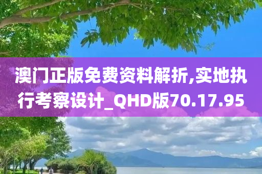 澳门正版免费资料解折,实地执行考察设计_QHD版70.17.95