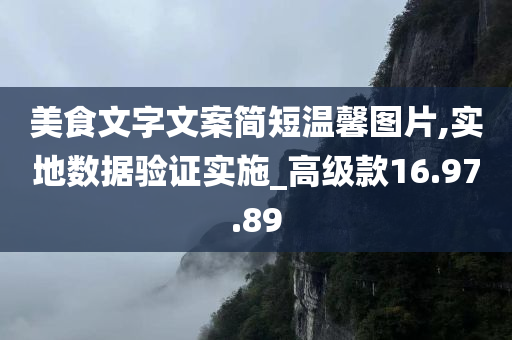 美食文字文案简短温馨图片,实地数据验证实施_高级款16.97.89