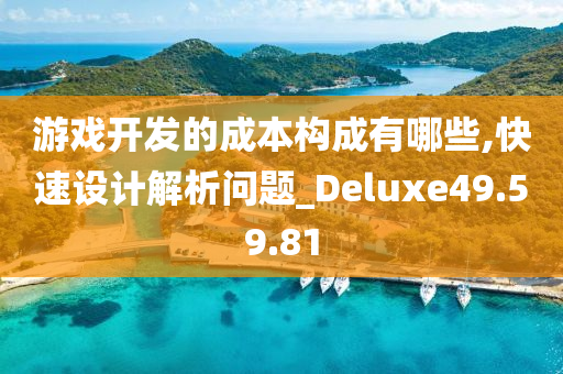 游戏开发的成本构成有哪些,快速设计解析问题_Deluxe49.59.81