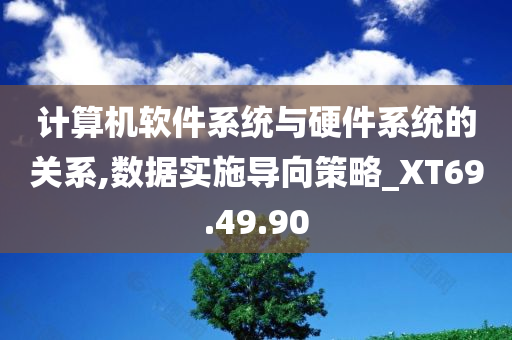 计算机软件系统与硬件系统的关系,数据实施导向策略_XT69.49.90