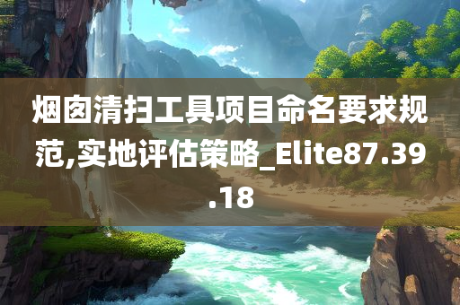 烟囱清扫工具项目命名要求规范,实地评估策略_Elite87.39.18