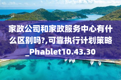 家政公司和家政服务中心有什么区别吗?,可靠执行计划策略_Phablet10.43.30