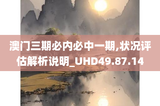 澳门三期必内必中一期,状况评估解析说明_UHD49.87.14