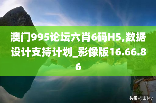 澳门995论坛六肖6码H5,数据设计支持计划_影像版16.66.86