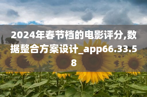 2024年春节档的电影评分,数据整合方案设计_app66.33.58