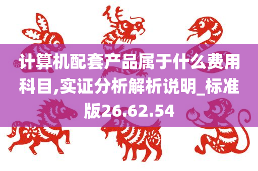 计算机配套产品属于什么费用科目,实证分析解析说明_标准版26.62.54