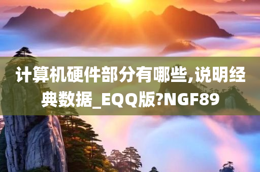 计算机硬件部分有哪些,说明经典数据_EQQ版?NGF89