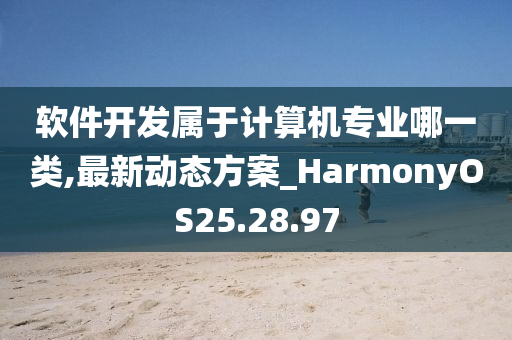 软件开发属于计算机专业哪一类,最新动态方案_HarmonyOS25.28.97