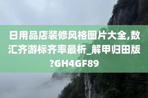 日用品店装修风格图片大全,数汇齐游标齐率最析_解甲归田版?GH4GF89