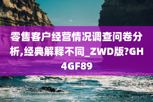 零售客户经营情况调查问卷分析,经典解释不同_ZWD版?GH4GF89