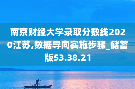 南京财经大学录取分数线2020江苏,数据导向实施步骤_储蓄版53.38.21