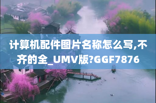 计算机配件图片名称怎么写,不齐的全_UMV版?GGF7876