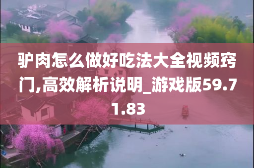 驴肉怎么做好吃法大全视频窍门,高效解析说明_游戏版59.71.83